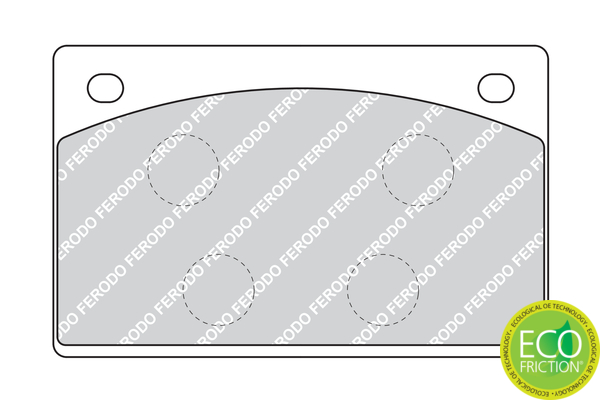 Ferodo Remblokset FDB1296