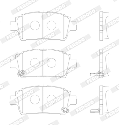 Ferodo Remblokset FDB1392