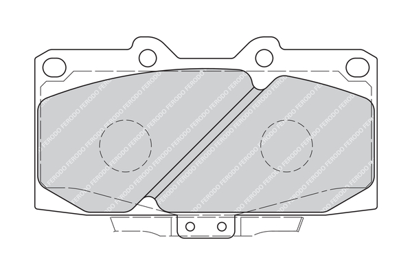 Ferodo Remblokset FDB1433