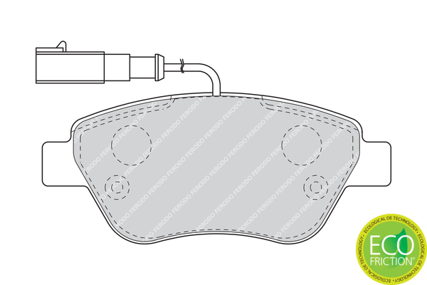 Ferodo Remblokset FDB1466