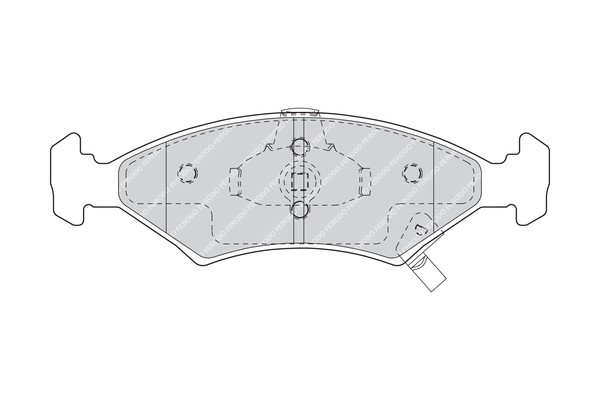 Ferodo Remblokset FDB1607