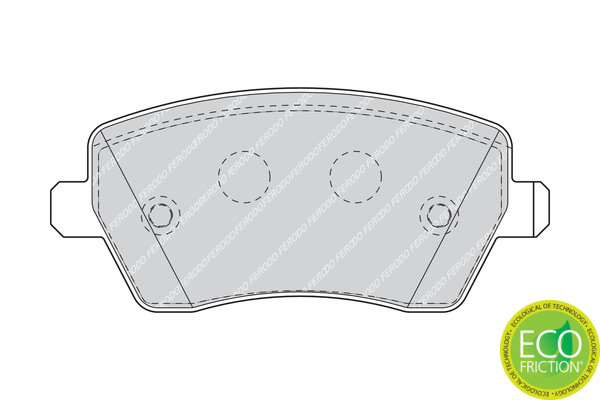 Ferodo Remblokset FDB1617