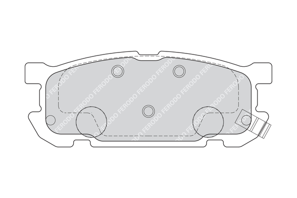 Ferodo Remblokset FDB1754