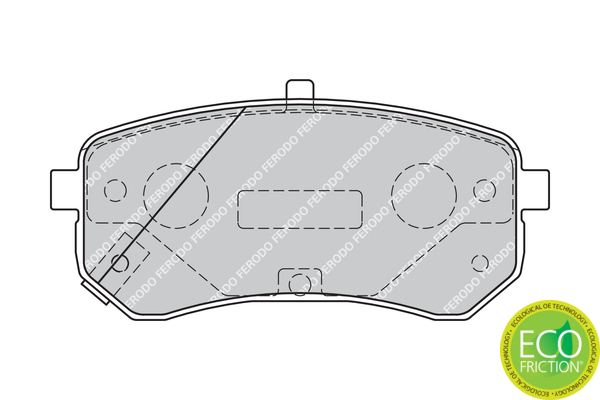Ferodo Remblokset FDB1902