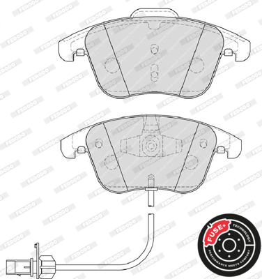 Ferodo Remblokset FDB4045