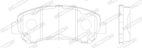 Ferodo Remblokset FDB4051