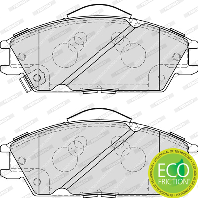 Ferodo Remblokset FDB4076