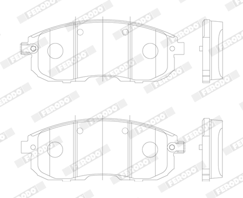 Ferodo Remblokset FDB4148