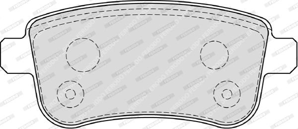 Ferodo Remblokset FDB4182