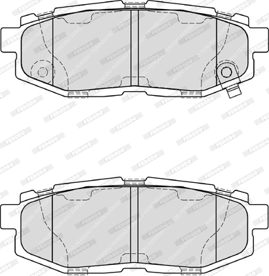 Ferodo Remblokset FDB4187