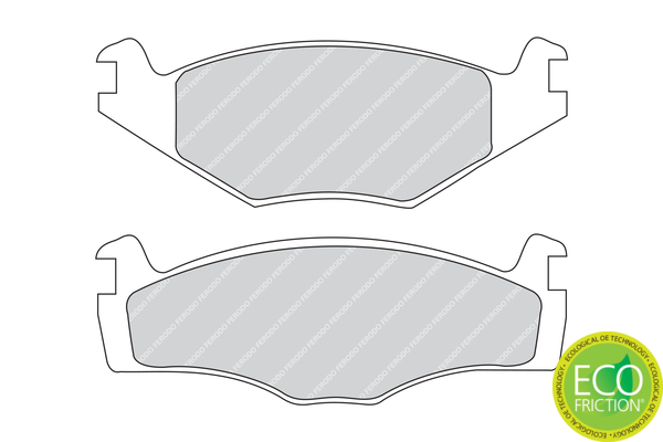 Ferodo Remblokset FDB419