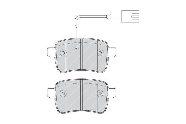 Ferodo Remblokset FDB4308
