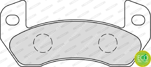 Ferodo Remblokset FDB4309
