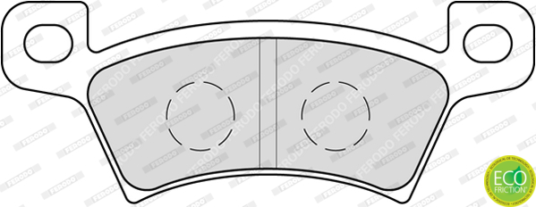Ferodo Remblokset FDB4386