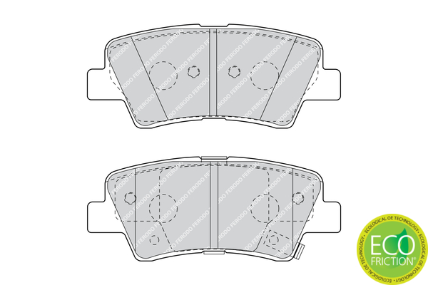 Ferodo Remblokset FDB4387