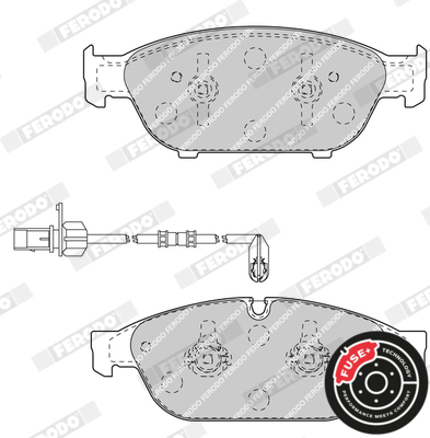 Ferodo Remblokset FDB4397