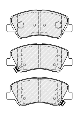 Ferodo Remblokset FDB4623