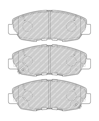 Ferodo Remblokset FDB5022