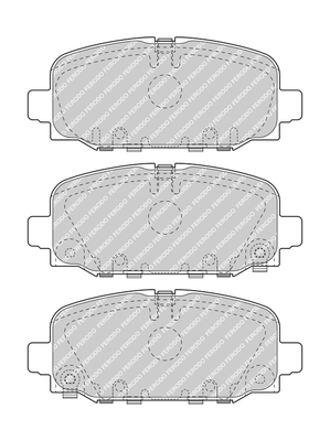 Ferodo Remblokset FDB5049