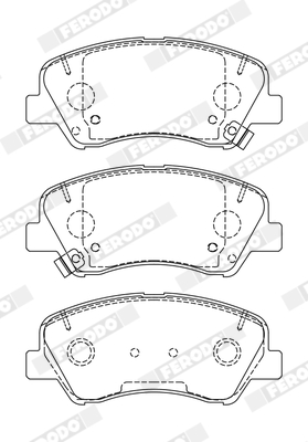 Ferodo Remblokset FDB5135