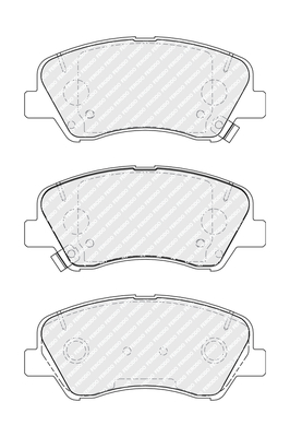 Ferodo Remblokset FDB5135