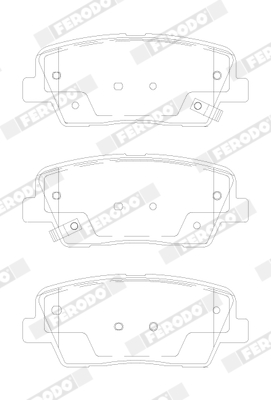 Ferodo Remblokset FDB5152