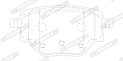 Ferodo Remblokset FDB5196
