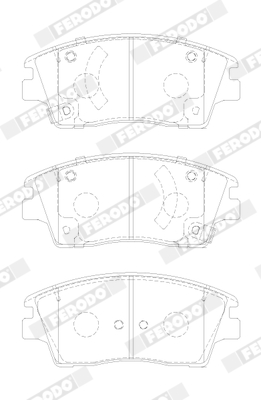 Ferodo Remblokset FDB5274