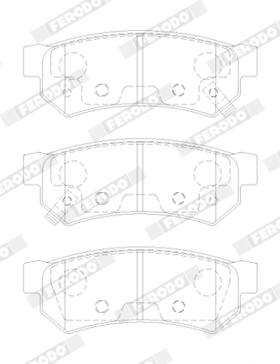 Ferodo Remblokset FDB5283