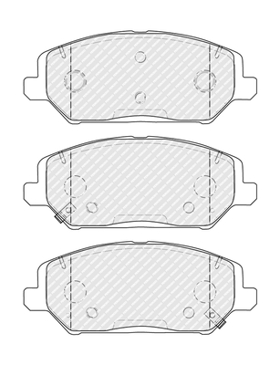 Ferodo Remblokset FDB5317