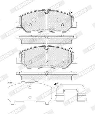 Ferodo Remblokset FDB5403