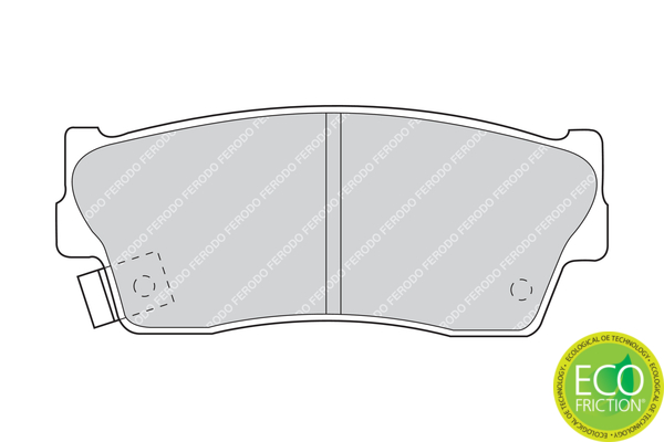 Ferodo Remblokset FDB712