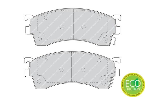 Ferodo Remblokset FDB950