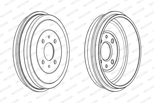Ferodo Remtrommel FDR329006