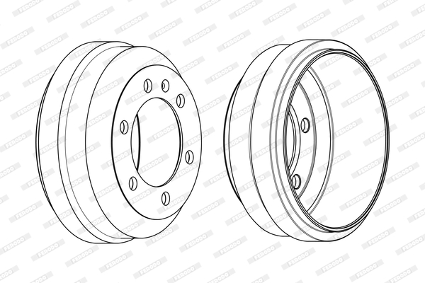 Ferodo Remtrommel FDR329009