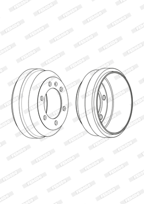 Ferodo Remtrommel FDR329009