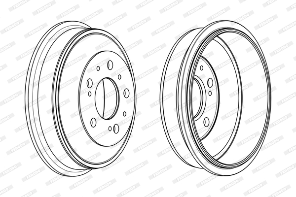 Ferodo Remtrommel FDR329011