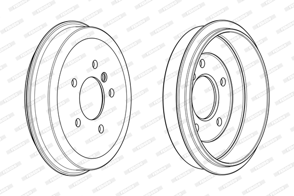 Ferodo Remtrommel FDR329030