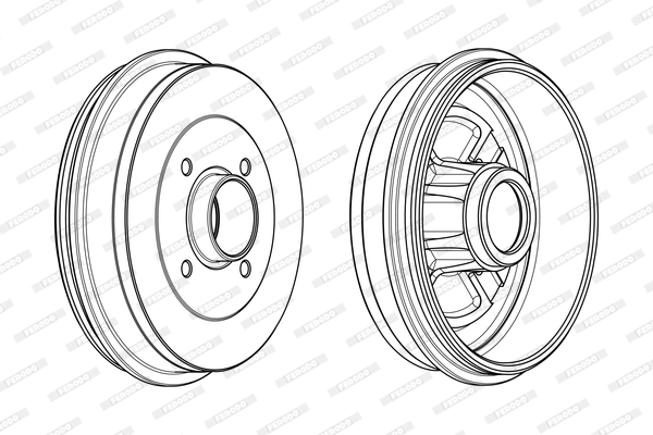 Ferodo Remtrommel FDR329114