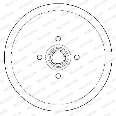 Ferodo Remtrommel FDR329130