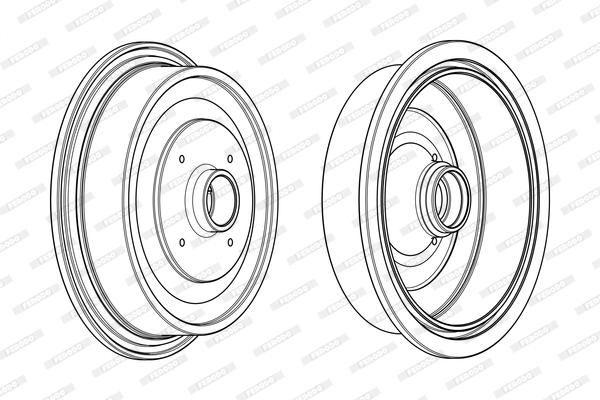 Ferodo Remtrommel FDR329133