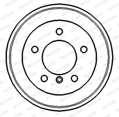 Ferodo Remtrommel FDR329141