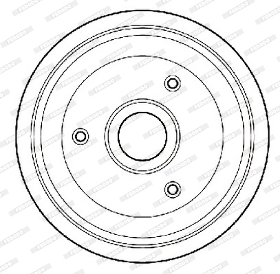 Ferodo Remtrommel FDR329156