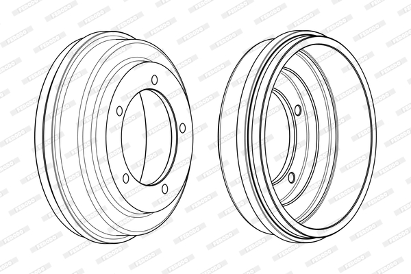 Ferodo Remtrommel FDR329192