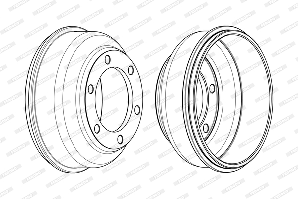 Ferodo Remtrommel FDR329193