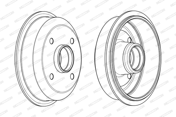 Ferodo Remtrommel FDR329197