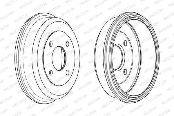 Ferodo Remtrommel FDR329198