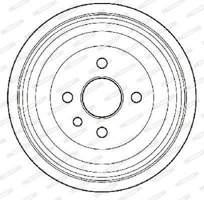 Ferodo Remtrommel FDR329202