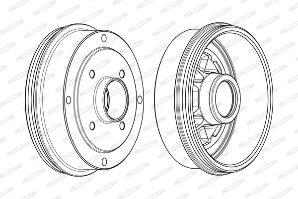 Ferodo Remtrommel FDR329224