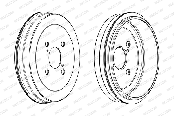 Ferodo Remtrommel FDR329257